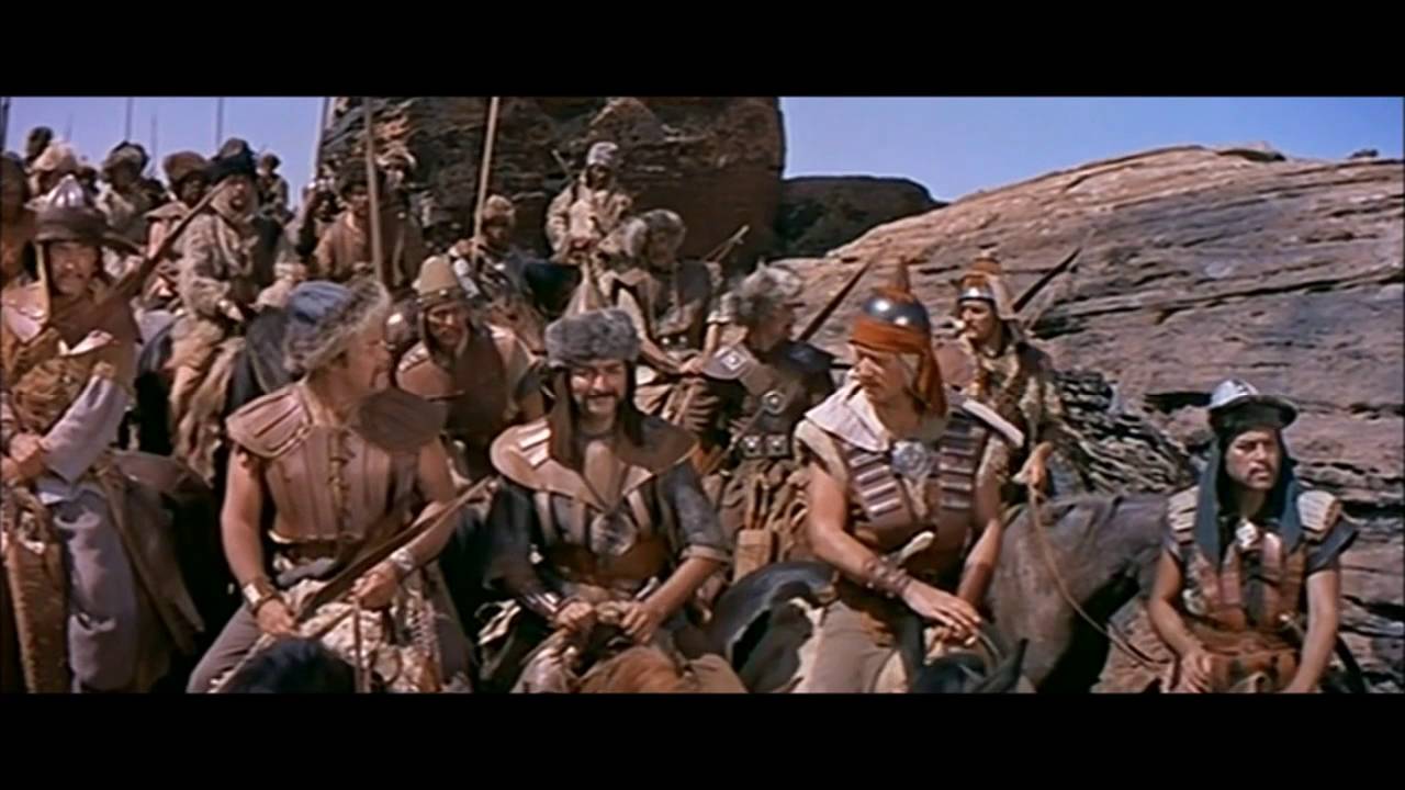 The Conqueror (1956)     John Wayne,   Agnes Moorehead (Scene) .