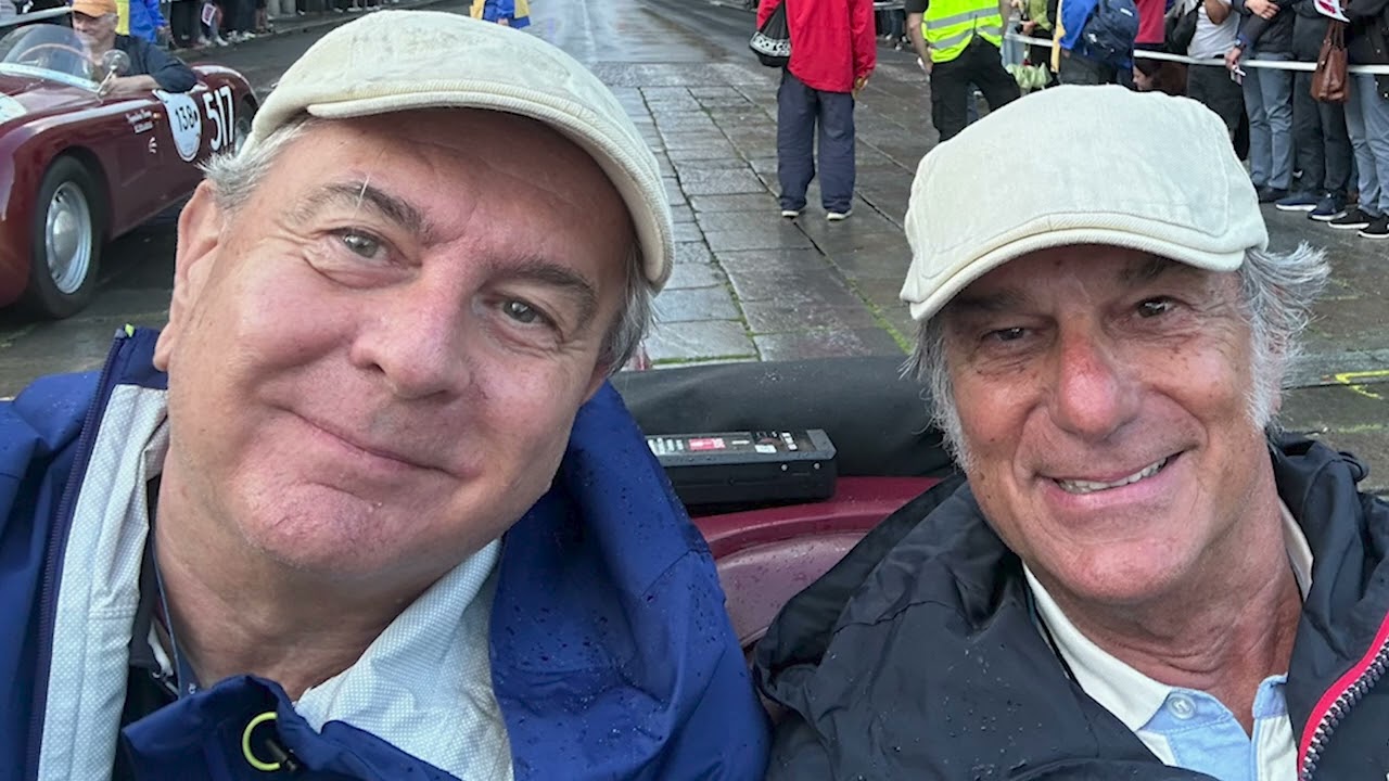 The Most Beautiful Race  In The World - La Mille Miglia 2024 with Guido and Alessandro