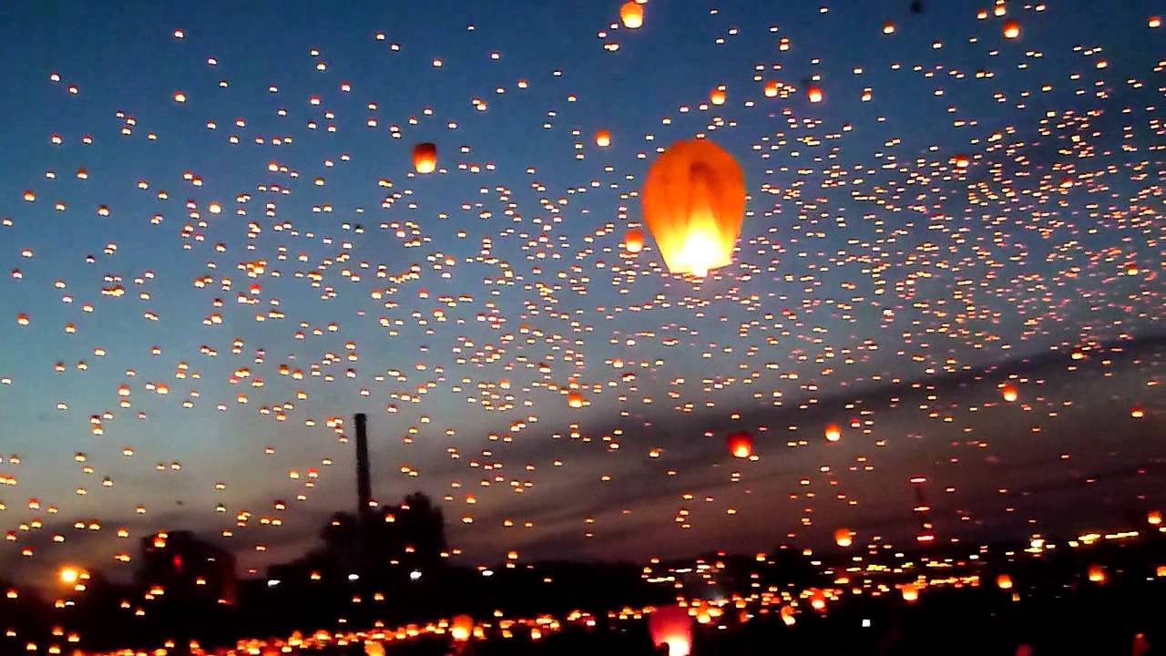 Noc Kupały - Lampiony Poznań 2011 - rekord Polski