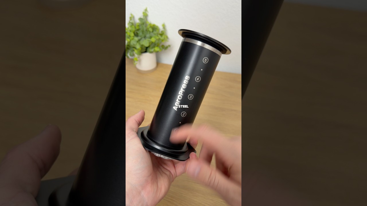 The new Aeropress steel #Aeropresspartner