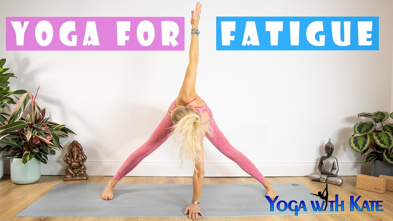 Yoga for Fatigue | Yoga for Tiredness | Yoga for Energy | Gentle Yoga | Yoga with Kate | 4K