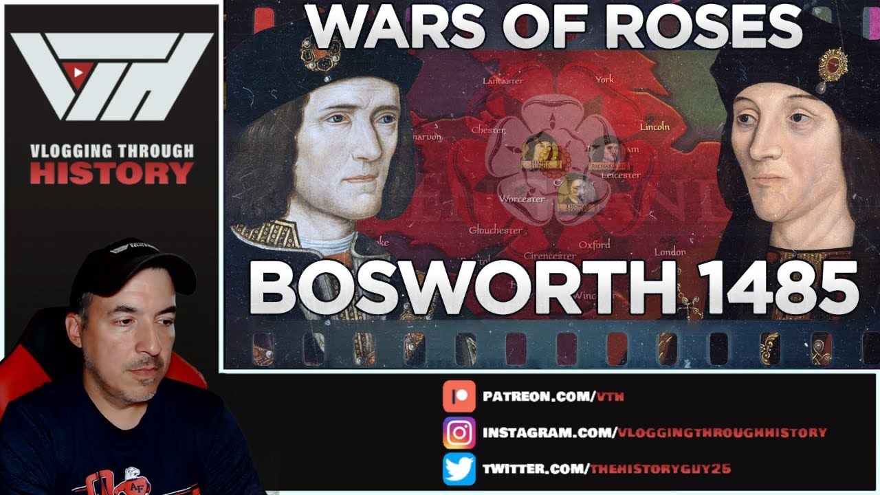 Historian Reacts - Battle of Bosworth 1485 by Kings and Generals