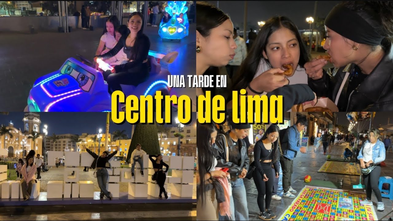 Una tarde en EN EL CENTRO DE LIMA 🩵✨ // LAS CELESTES 🩵✨ 