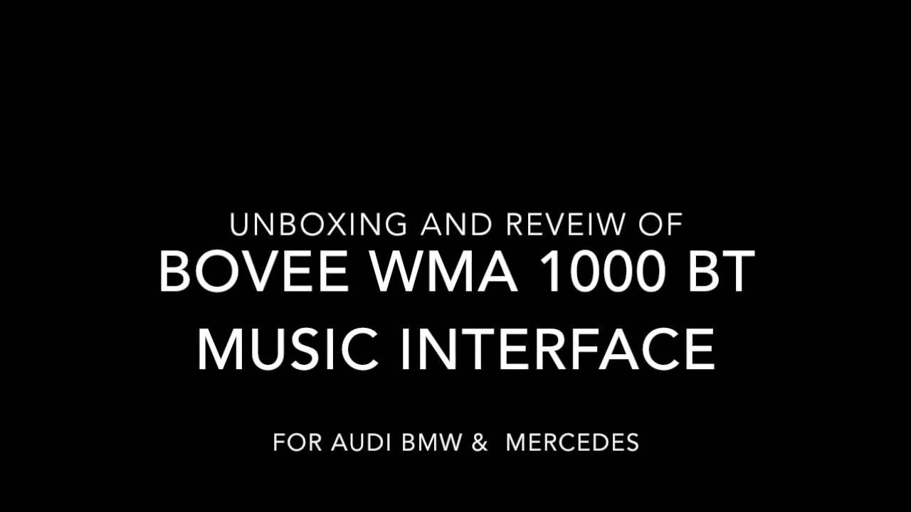 BOVEE  Viseeo WMA1000 wireless bluetooth Unboxing and review .