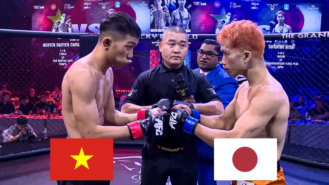 Nguyễn Nguyên Chương và 3 hiệp đấu khiến tay đấm Nhật Bản phải toát mồ hôi hột