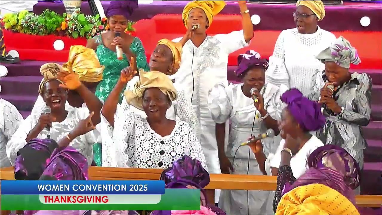 Thanksgiving and Cutting of Cake at 2025 MFM Apata Mega 3 Apata Hqtrs Women Anniversary