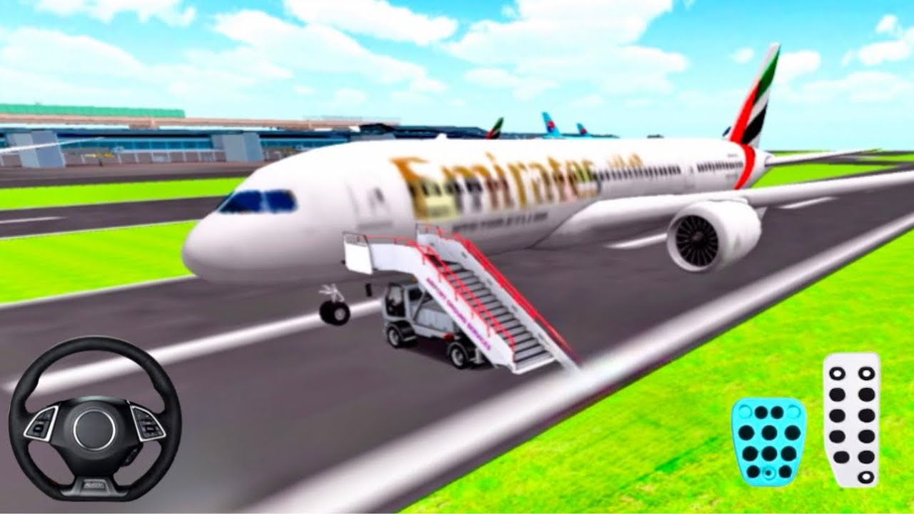 New Passenger Stair Truck in City Airport - 3D Driving Class 2025 | Best Android iOS 3D Car Game #15