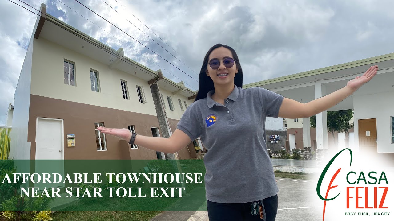 Affordable na bahay at lupa sa Lipa - Casa Feliz Subdivision