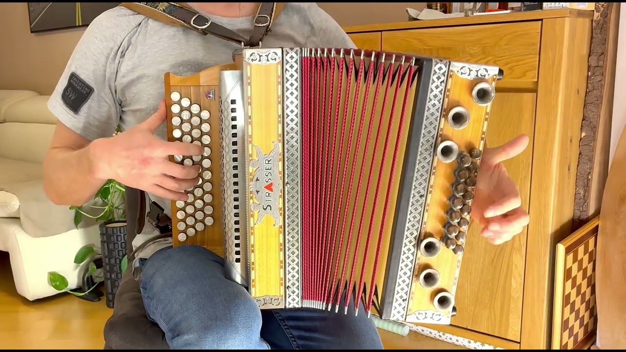 Lernvideo - Steirische Harmonika - Hey Mann Polka