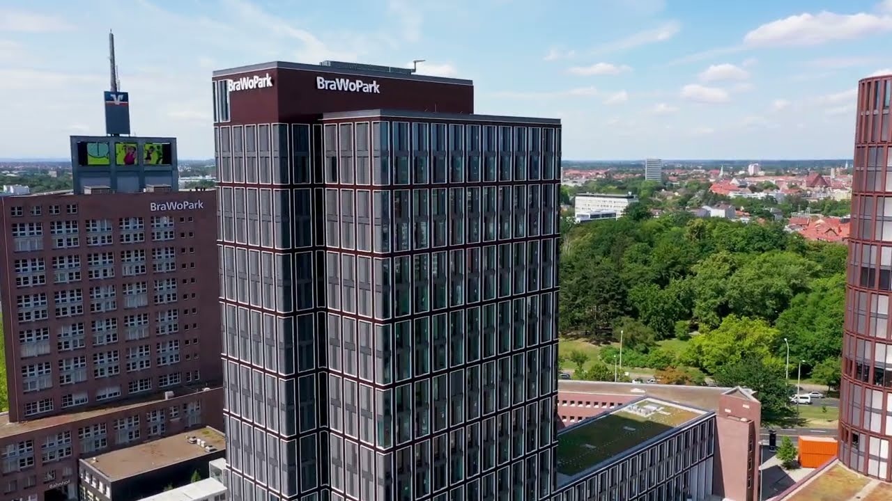 Bau des Business Center III im BraWoPark