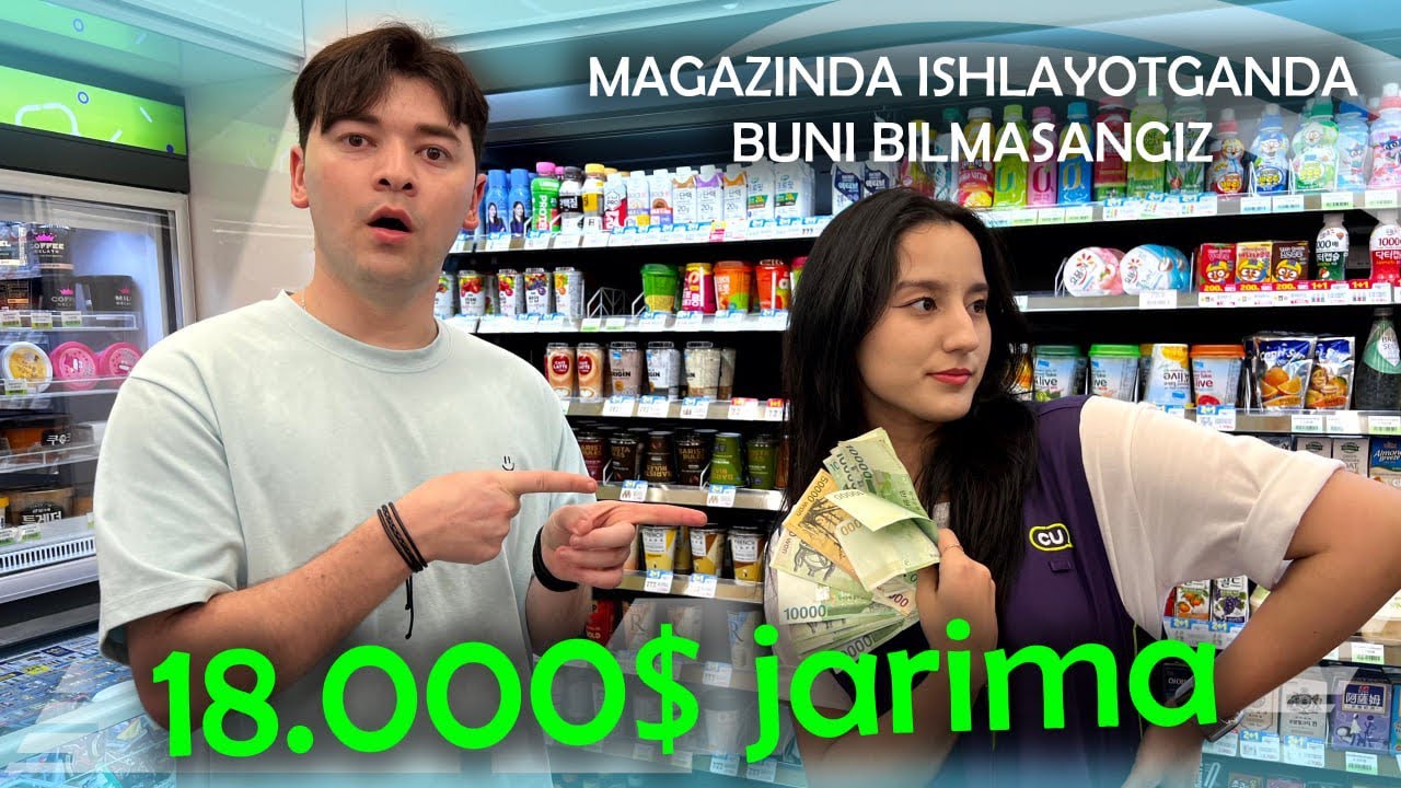 🇰🇷 Yiliga 22.000$ topadigan qiz🤑.