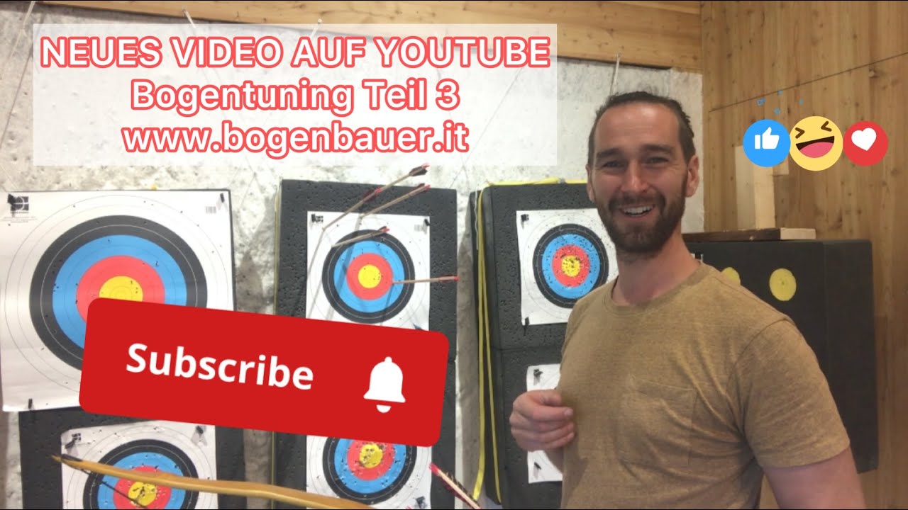 Bogentuning Teil 3 - Wurfleistung optimieren und feintillern Selfbow Osage - Tutorial - Samuel R&ouml;ck