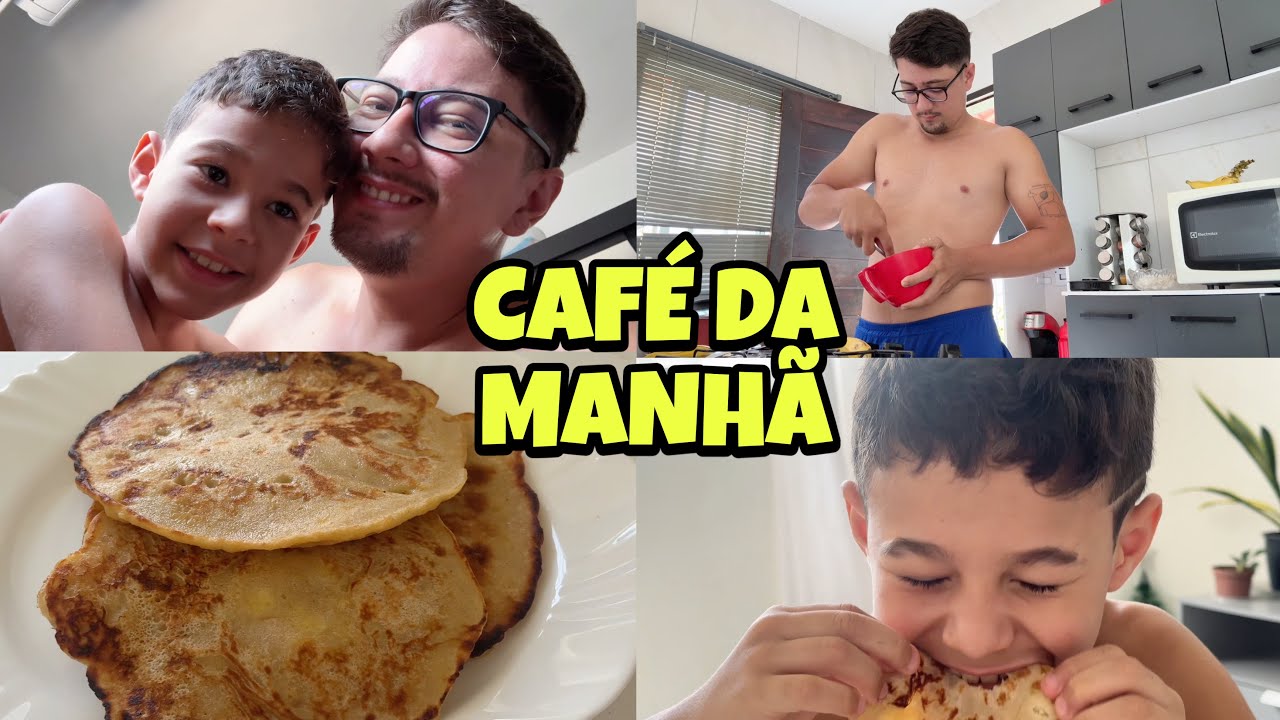 MEU FILHO CHEGOU😍 | FIZ PANQUECAS PARA O CAFÉ DA MANHÃ 