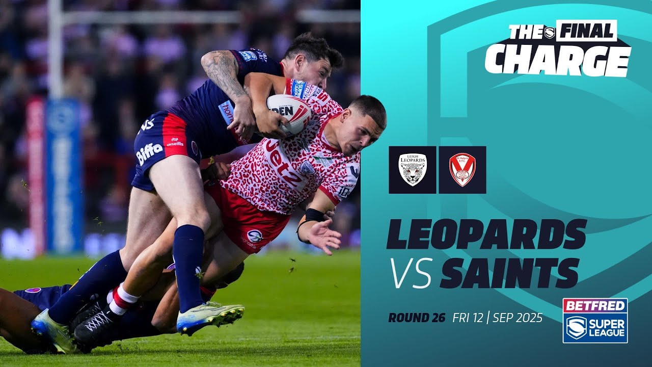 Highlights | Leigh Leopards v St Helens | 2025 Betfred Super League | Round 26