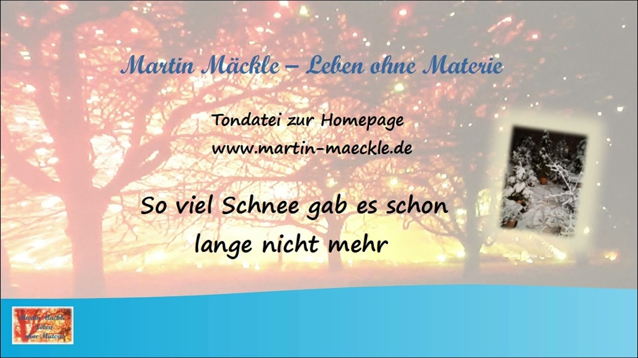 So viel Schnee gab es schon lange nicht mehr