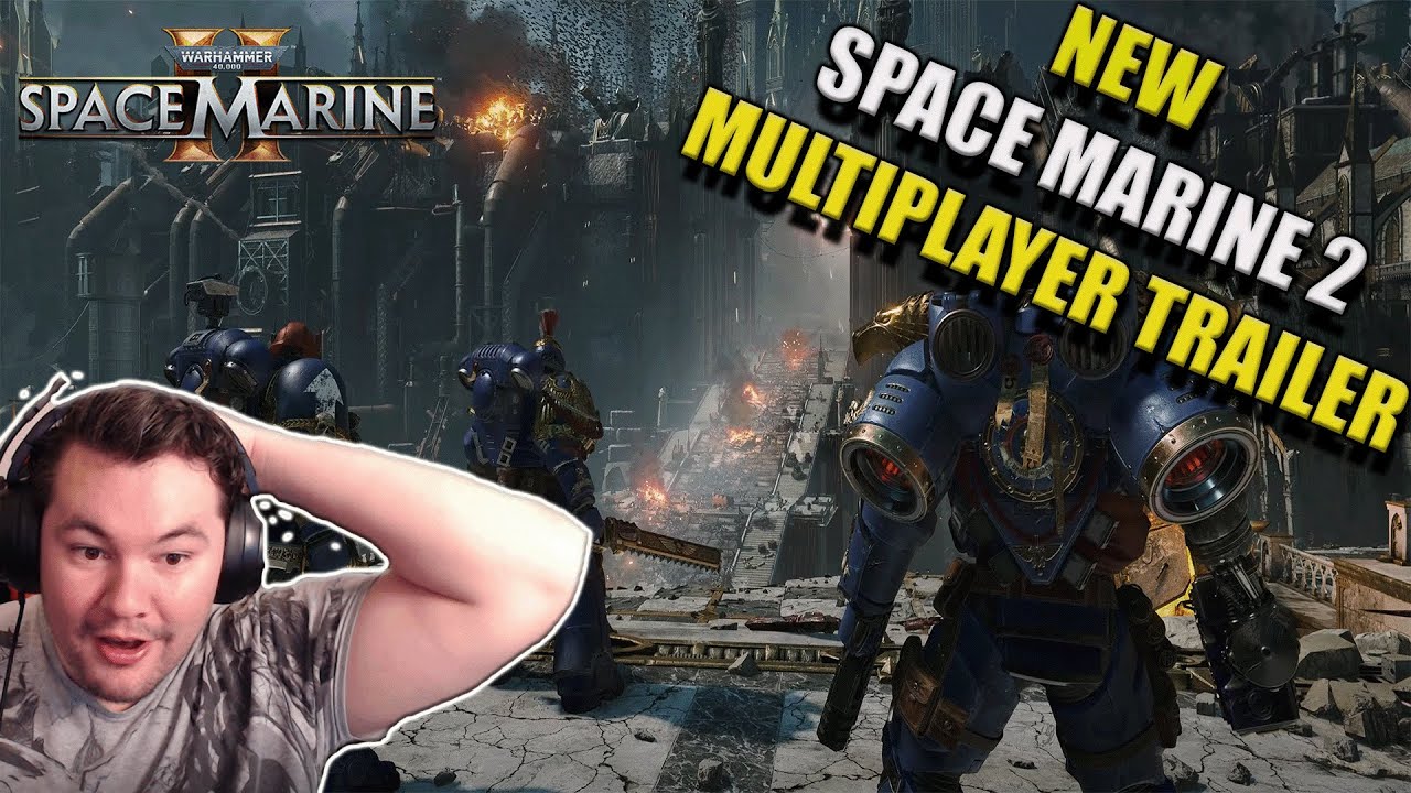 A Kasual Reaction to The NEW Space Marine 2 Coop Trailer!