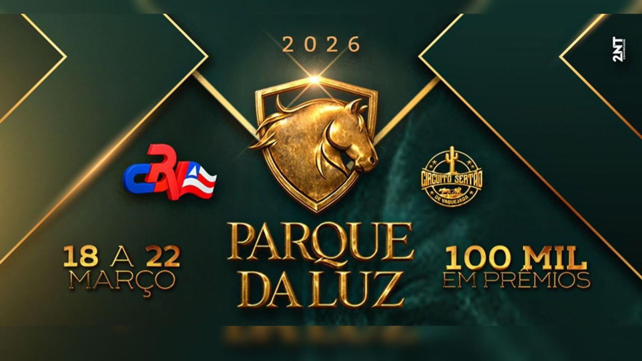 VAQUEJADA AO VIVO / PARQUE DA LUZ, GUANAMBI -  BA