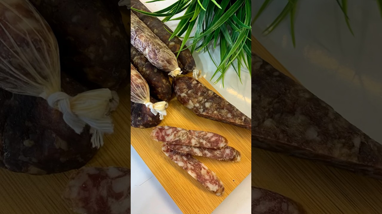СЫРОВЯЛЕНАЯ КОЛБАСА #домашняяколбаса #колбасадома #сыровяленнаяколбаса #рецепт  #варенаяколбаса