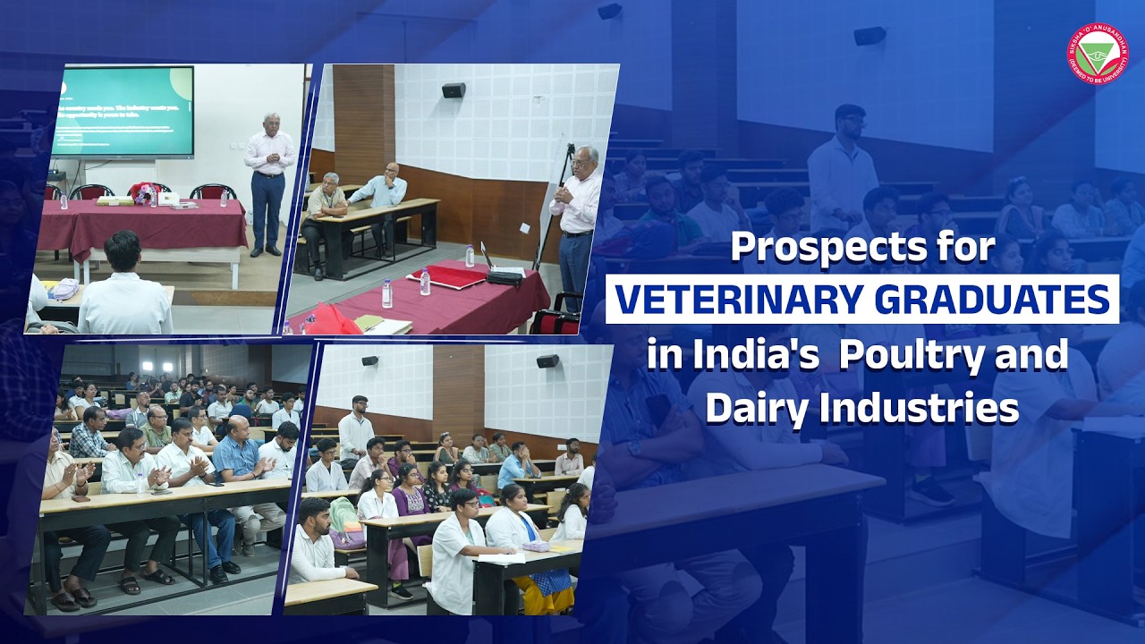 Prospects for Veterinary Graduates in India's Poultry & Dairy Industry | SOA IVSAH