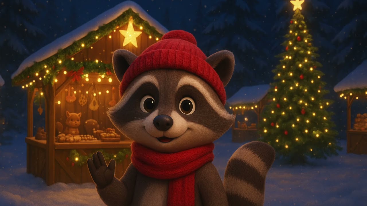 Willy Waschbär und der wundervolle Wald-Weihnachtsmarkt