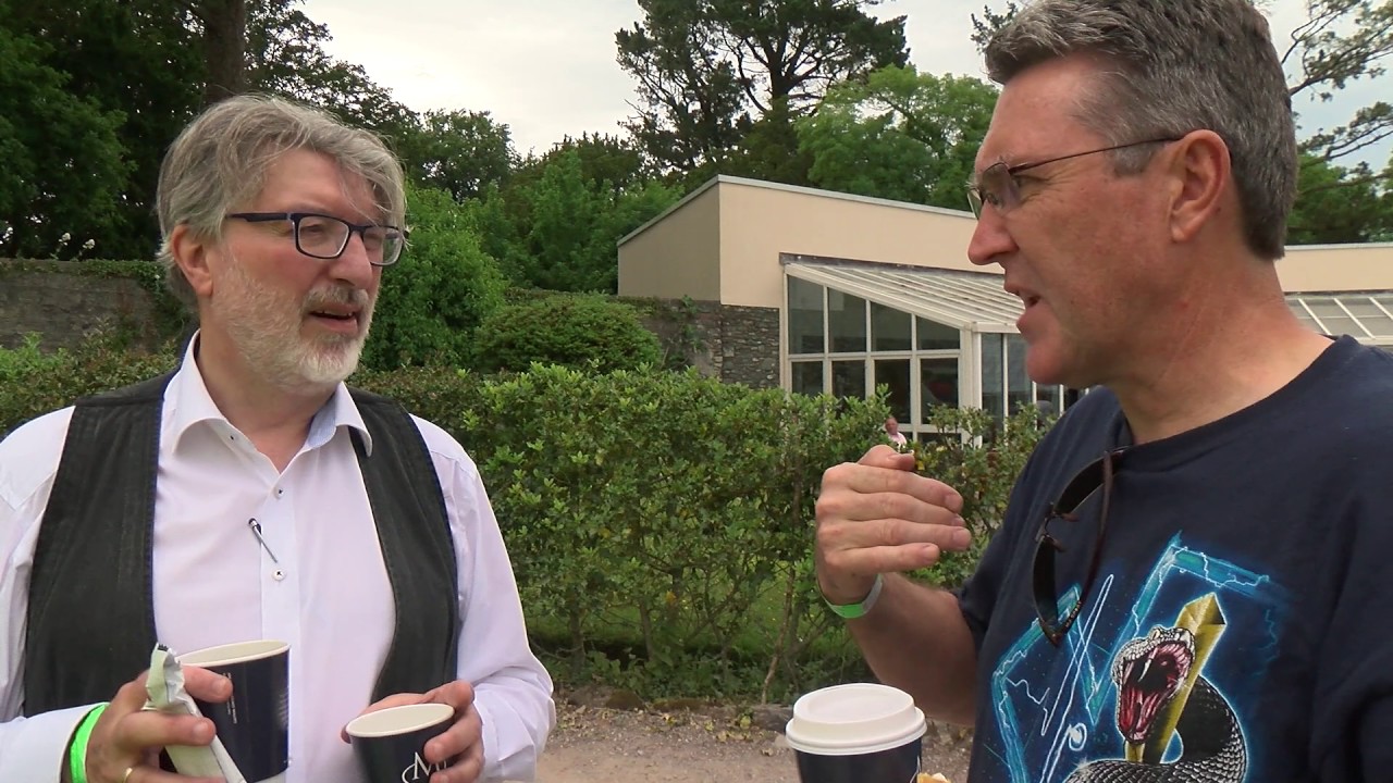 Graham Pierce & Prof  Tony Ryan EMS Gathering 2016