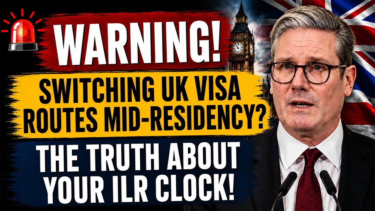 🚨 Switching UK Visa Routes Mid-Residency? The TRUTH About Your ILR Clock!