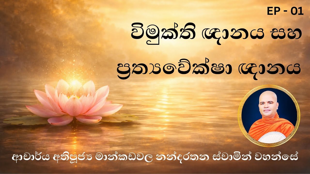 විමුක්තිඥානය හා ප්‍රත්‍යවේක්ෂාඥානය | Liberation & Reviewing Knowledge (Abhidhamma)