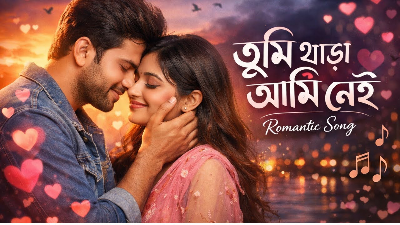 তুমি ছাড়া আমি নেই | Romantic Bangla Love Song | New Bengali Song 2026
