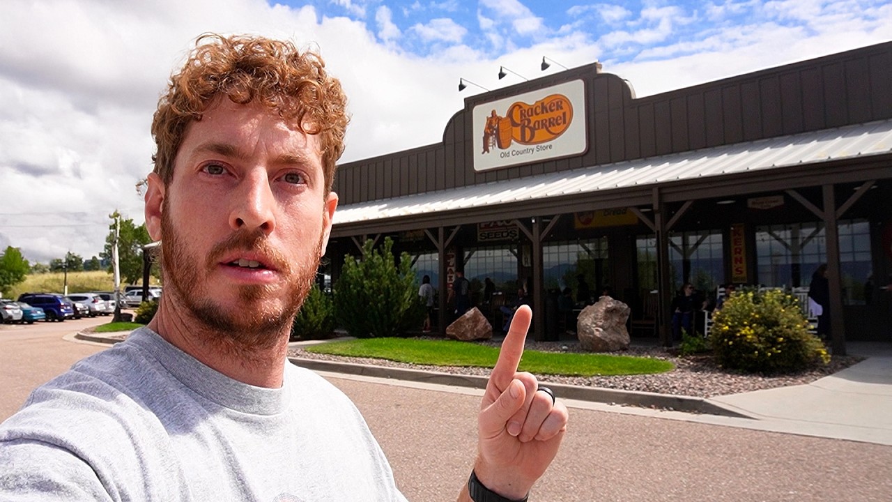 Eating At Cracker Barrel Before It's Too Late..