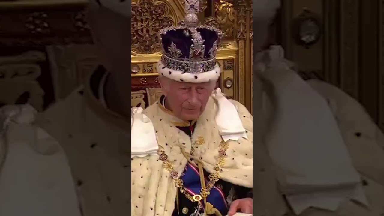 The King's Speech is handed to the King - State Opening of Parliament 2024