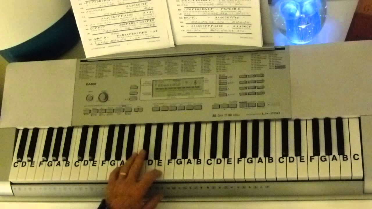 How To Play ~ Thinking Out Loud ~ Ed Sheeran ~ LetterNotePlayer ©
