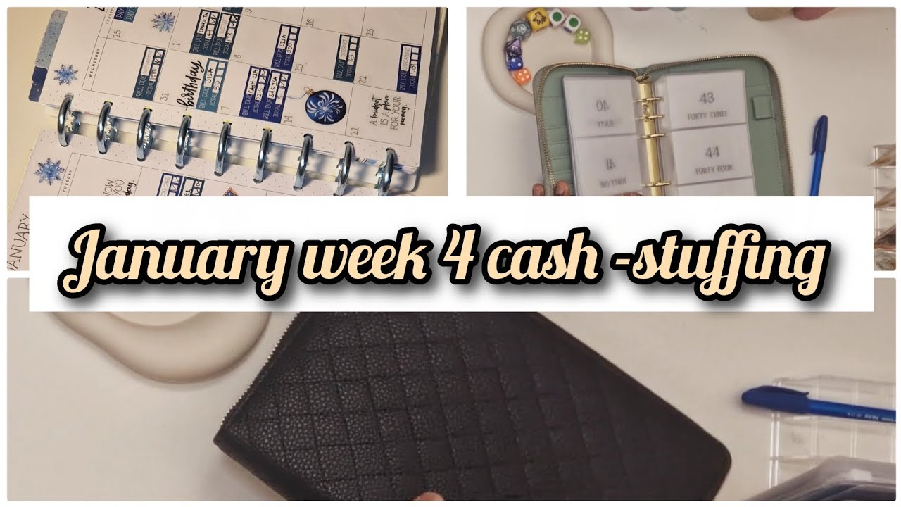 Cash Stuffing £300 | 4th January Cash Stuffing 💷 | Binder Update & Sinking Funds