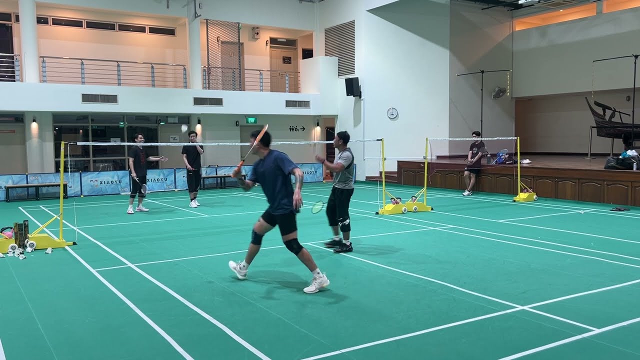 Badminton @ Sprout Bedok - KT/Vincent VS Ships/Azad - 20 Jan 2026