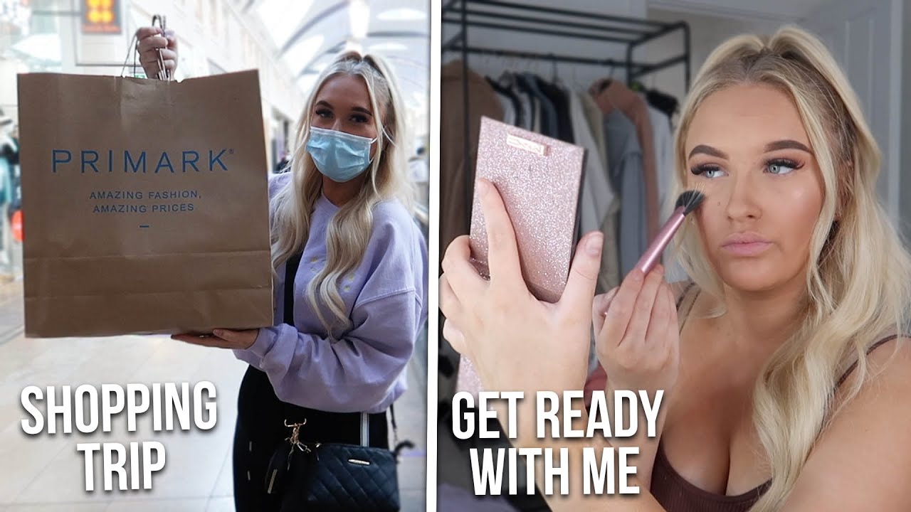 COME SHOP WITH ME AND GET READY WITH ME VLOG!!