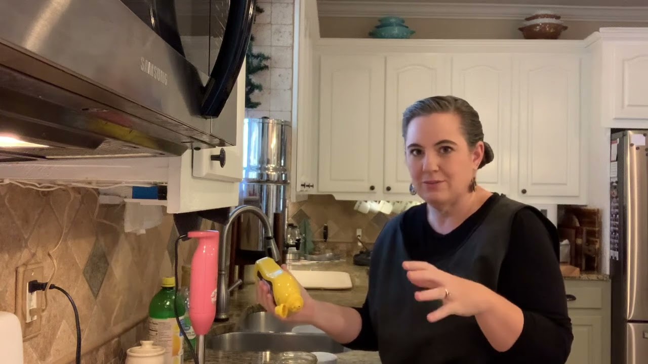 Homemade Mayonnaise with an Immersion blender (short version). Super easy and low cost.