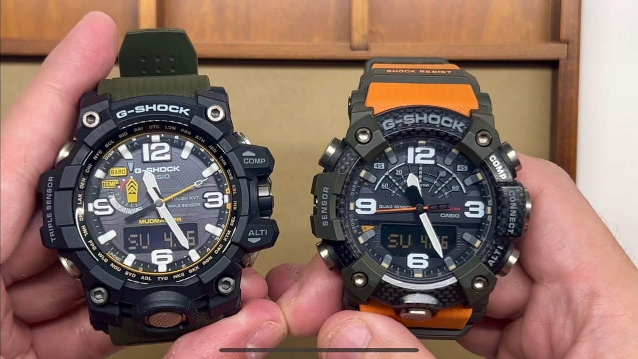 A Few Fair Watches - Casio G-Shock Mudmaster GG-B100-1A9 (Better than GWG1000?)