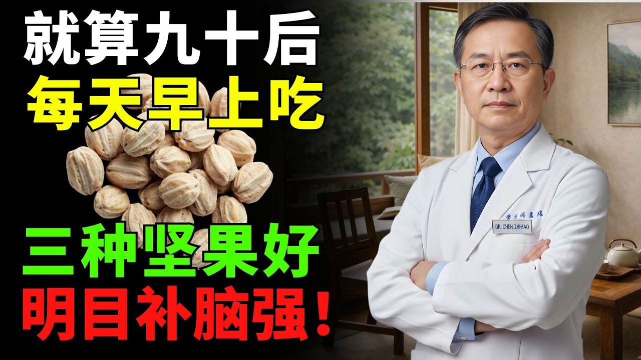 年紀越大越容易眼花、健忘——不少長者每天早上吃這3種堅果