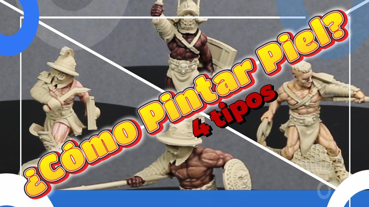 Cómo pintar diferentes tipos de piel Humana