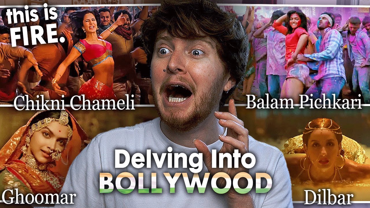 DELVING INTO BOLLYWOOD! (Dilbar, Chikni Chameli, Ghoomar, Balam Pichkari | Reaction)