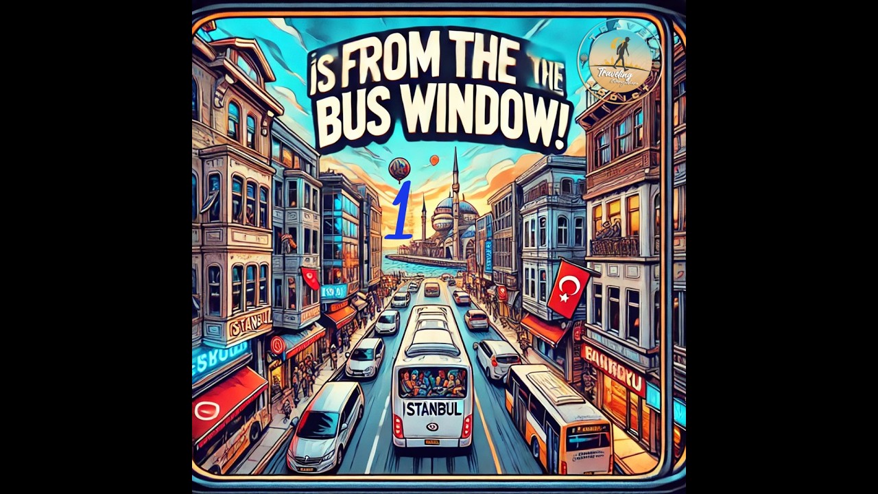Relaxing Bus Ride Through Istanbul 🇹🇷 | Real Streets & City Life  🇹🇷🚌
