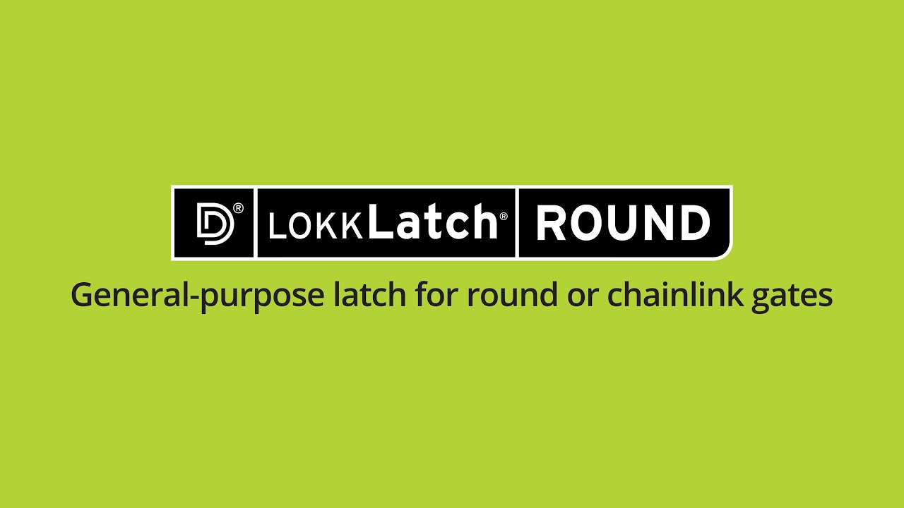 LokkLatch S3 Round Installation