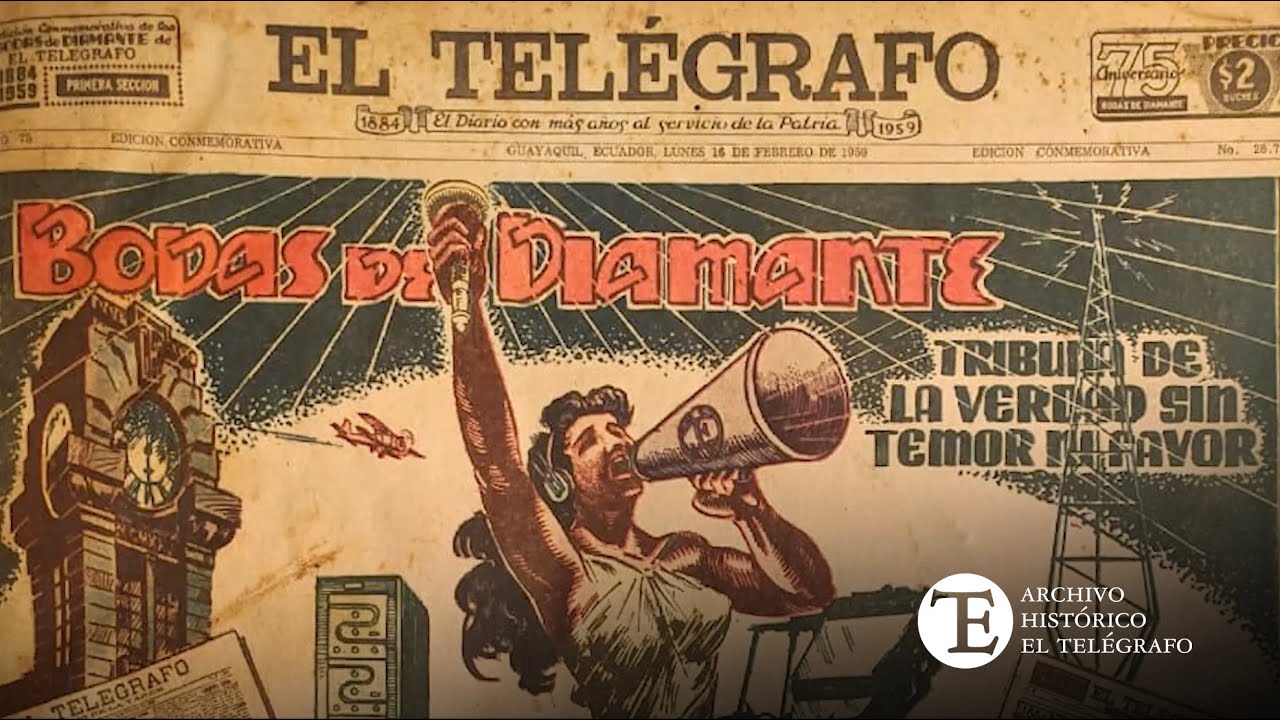 Conversando sobre la historia de el Archivo El Telégrafo