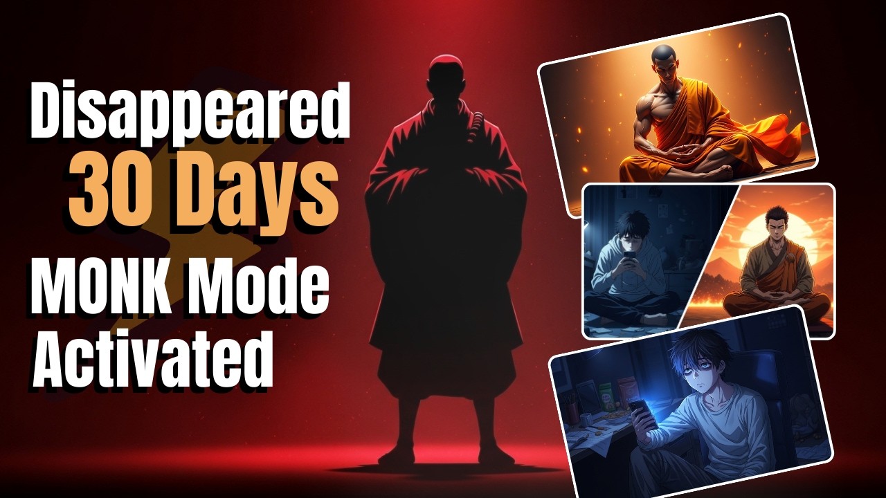I Tried Monk Mode for 30 Days and This Happened