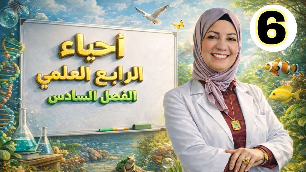 الجهاز العضلي والهيكلي والجهاز العصبي للسمكة  احياء رابع علمي