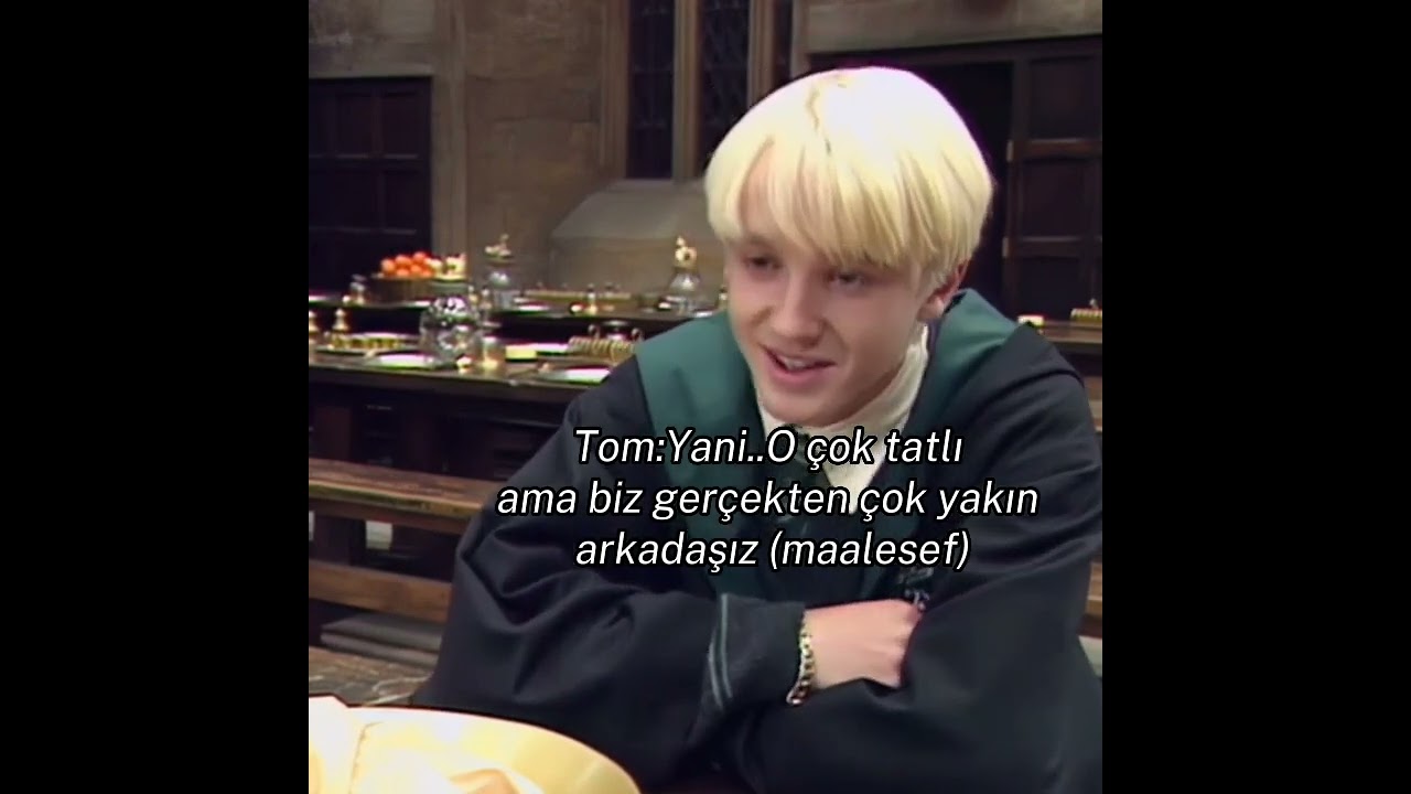 #pov Tom Felton ile Yn'nin Yıl içindeki ilişkileri💚🦋 #keşfet #dracomalfoy #ytyorumlarıkapatma