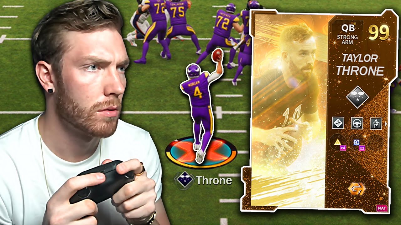 Они выдали мне мою собственную карту Golden Ticket QB...
