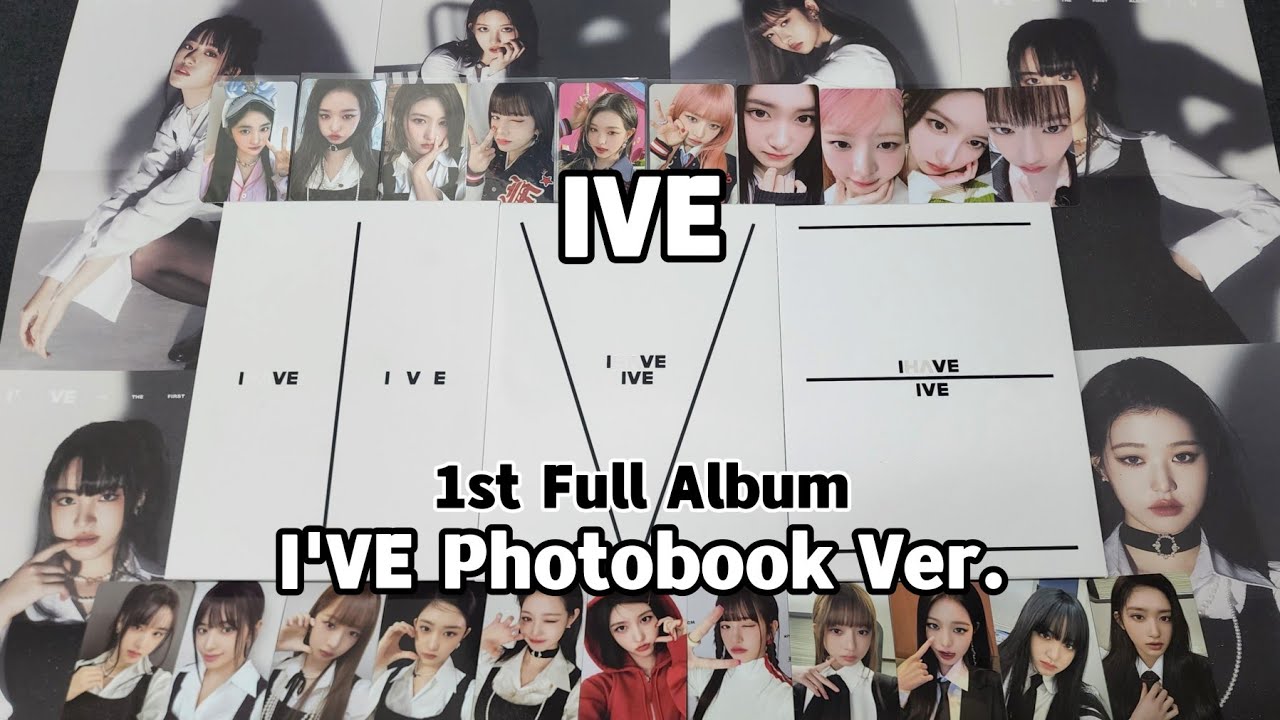 [Unboxing] IVE - 1st Full Album I'VE IVE (Photobook ver.) with POB + Lucky Draw Events