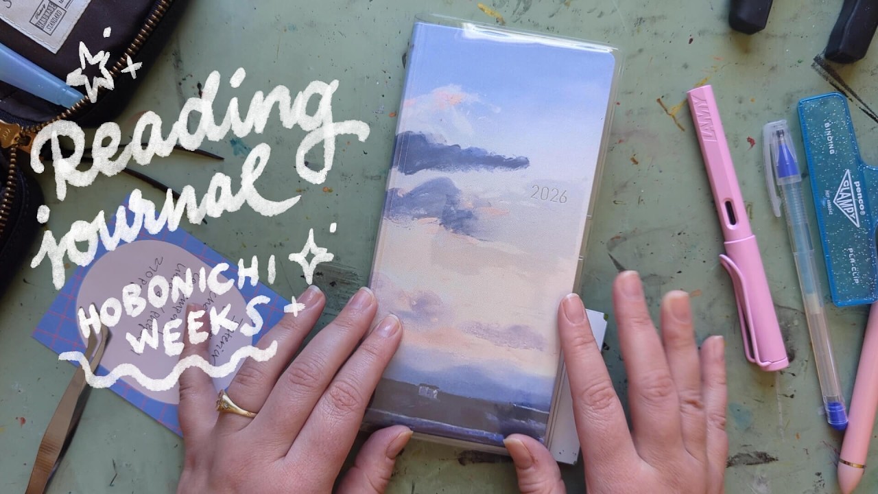 Как я веду свой читательский дневник | Hobonichi Weeks!