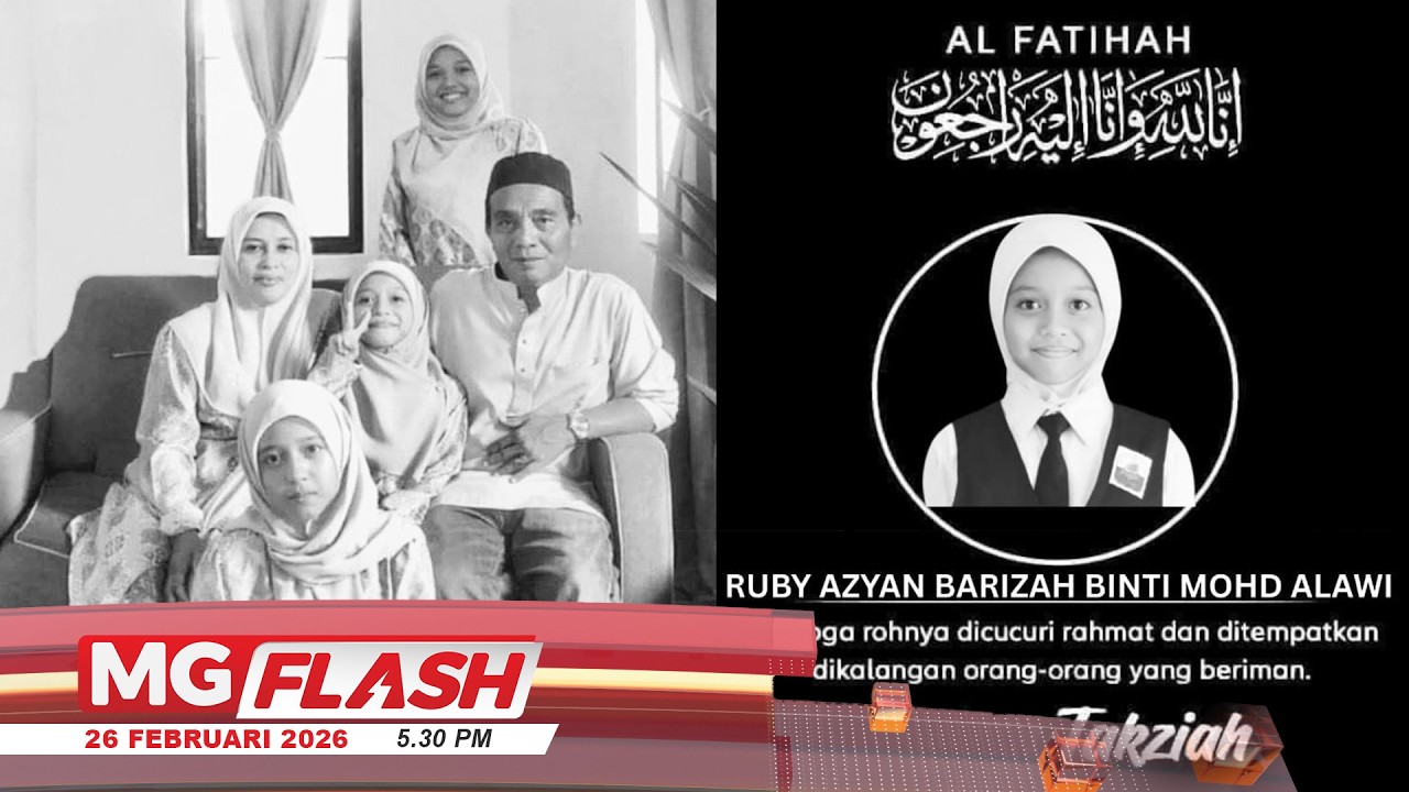 Calon SPM MRSM Antara Lima Beranak Terkorban Kebakaran  #MGFlash