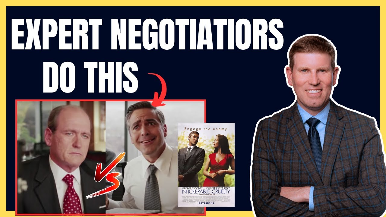 Negotiation Expert Reacts to Hilarious Divorce Lawyer Scene: Intolerable Cruelty with George Clooney